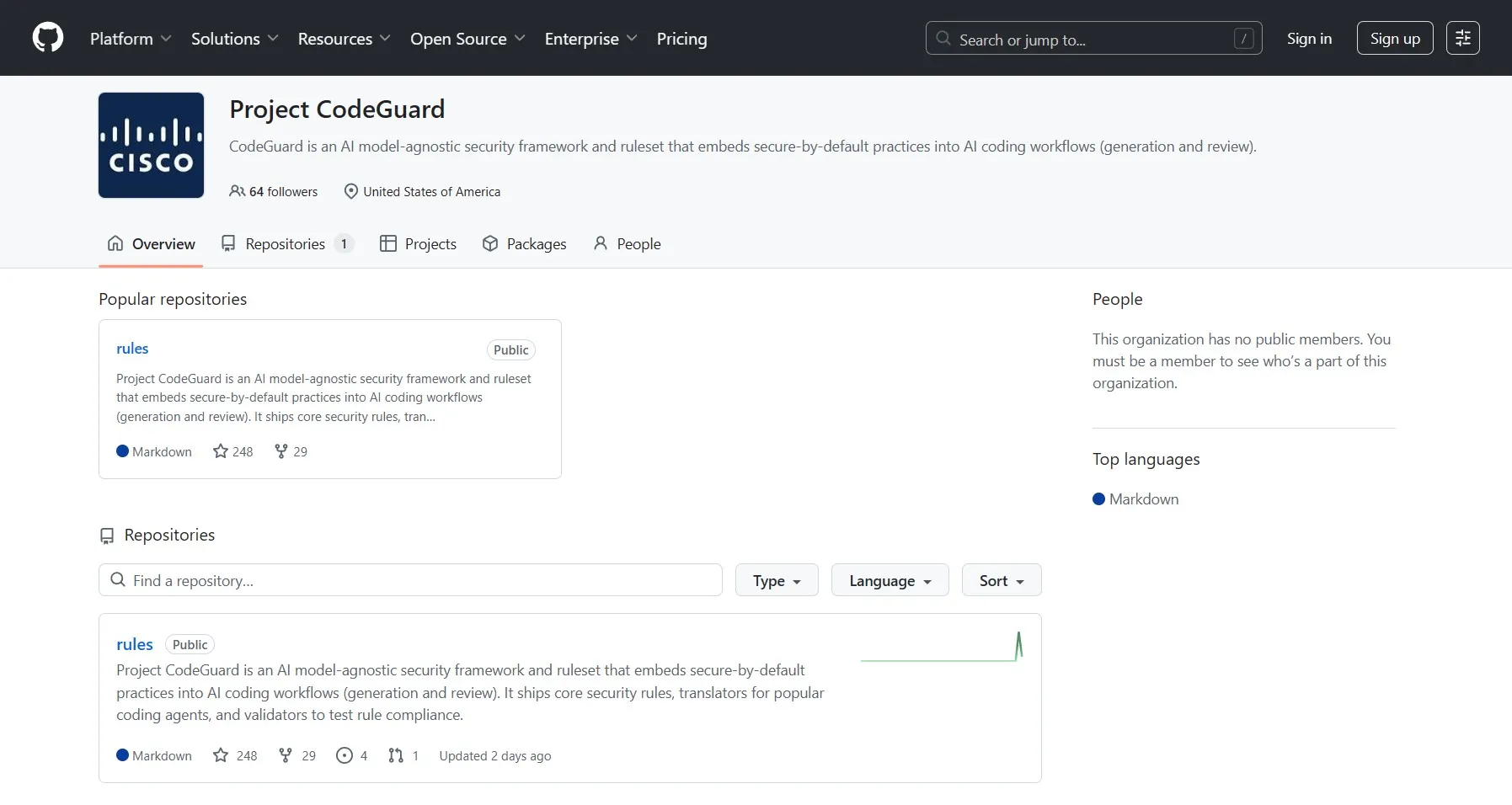 Project CodeGuard: AIコーディングエージェントのセキュリティルール